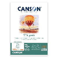 Альбом для графики Canson C a grain, А5, 30 листов, 180 г/м2, , (C400060609)