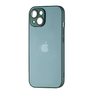 Чохол AG-Matte with MagSafe Protected Camera iPhone 15 Green, фото 1