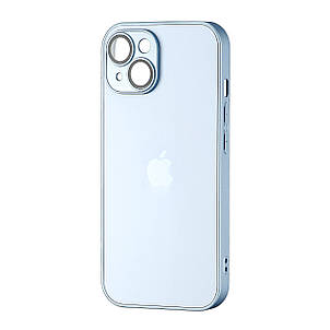 Чохол AG-Matte with MagSafe Protected Camera iPhone 15 Light Blue, фото 1