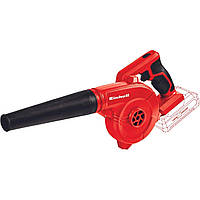 Einhell Повітродув акумуляторний TE-CB 18/180 Li - Solo, 18В, 130/180 км/г, 3 насадки, 0.9кг, без АКБ і ЗП (3408001)