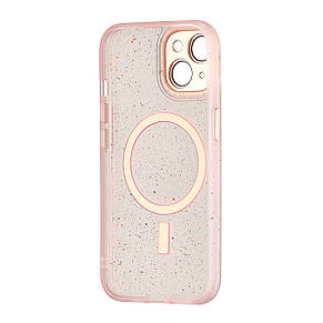 Чохол Splatter with MagSafe Protected Camera iPhone 15 Pink, фото 4