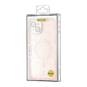 Чохол Splatter with MagSafe Protected Camera iPhone 15 Plus Pink, фото 3