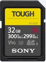 Карта пам'яті Sony SDHC 32GB C10 UHS-II U3 V90 R300/W299MB/s Tough (SF32TG)