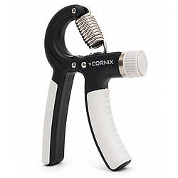 Еспандер кистьовий з регульованим навантаженням Cornix XR-0142, 5-60 кг, Black/Grey, World-of-Toys