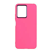 Чехол Silicone Cover Metal frame (AA) для Xiaomi Redmi Note 12 Pro+ 5G Цвет 38.Shiny pink