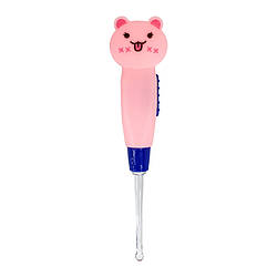 Вушний ліхтарик для дітей Mega Zayka MGZ-0708(Pink Cat) зі змінними насадками, World-of-Toys