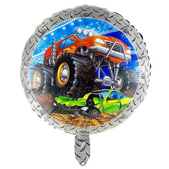 Фольгована кулька "Джип, Monster truck", 45 см., фото 1