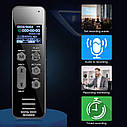 Цифровий HIFI диктофон з голосовою активацією шумозаглушенням і MP3-плеєром Vandlion V63 64 ГБ, фото 5