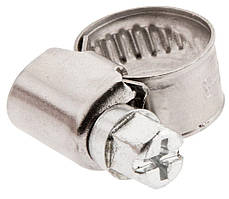 Хомут автомобільний Topex черв'ячний, 8-12 мм, ширина 9 мм, W2 (37D501)