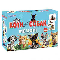 Настольная игра "Мемори: Коты против собак" (укр) [tsi235574-ТСІ]