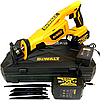 Акумуляторна шабельна пила DeWalt DCS380N (36V, 5A) + 4 різальні полотна, фото 3