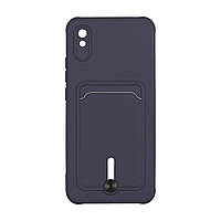 Чехол TPU Colorfull Pocket Card для Xiaomi Redmi 9A Цвет 08.Dark blue