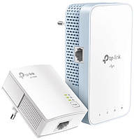 Комплект Адаптерiв Powerline TP-LINK (TL-WPA7517 + TL-PA7017) AC1200, AV1000, 1xGE MESH (TL-WPA7517KIT)
