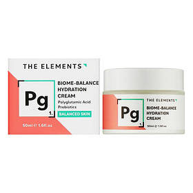 Зволожуючий крем, що балансує мікробіом шкіри The Elements Biome-Balance Hydration Cream (50 g)