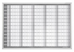 Планувальник року безперервний 920x625 Magnetoplan Year Planner Manager (12365S)