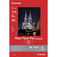 Папір Canon 4"x6" Photo Paper Plus Semi-gloss SG-201 50арк. (1686B015)