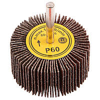 Круг зачистний Graphite пелюсткові з хвостовиком, 60 x 30 мм, K60 (55H758)