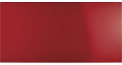 Офісна дошка Magnetoplan скляна магнітно-маркерна 2000x1000 червона Glassboard-Red (13409006)