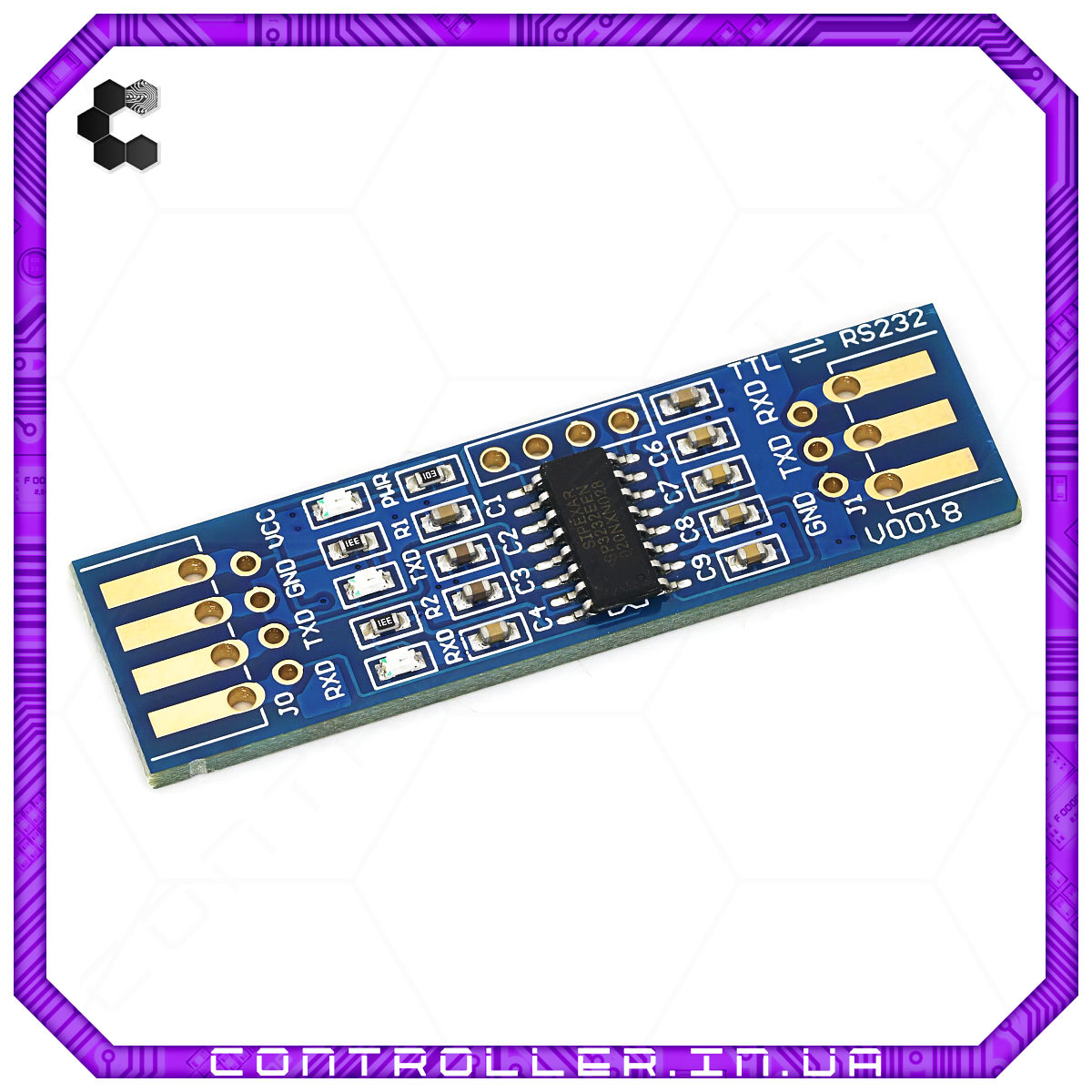 Конвертер V0018 RS232 - TTL на SP3232