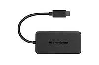 Хаб Transcend USB 3.1 Type-C > 4xUSB 3.1 Type-A пасивний (TS-HUB2C)