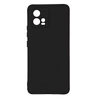 Чехол Silicone Cover Full Camera (A) для Motorola G72 Цвет 18.Black