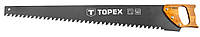 Ножівка для піноблоків TOPEX, 800мм, 23 зубців, твердосплавна напайка, чохол (10A762)