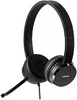 Lenovo Гарнітура ПК стерео On-ear 100, USB, 1.8м, чорний (4XD0X88524)