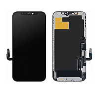 Дисплей (екран) для iPhone 12/12 Pro + touchscreen, чорний, TFT ( In-Cell) RJ