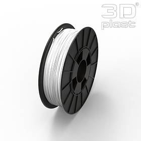 PLA (ПЛА) пластик 3Dplast філамент для 3D принтера 1.75 мм 3кг білий