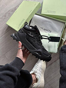 Кросівки жіночі чорні OFF-WHITE Odsy-1000 Black (15983) 40