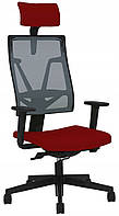 Офісне крісло поворотне 4ME BLACK red New S