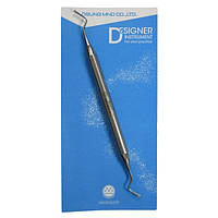 Ручной скалер HSA 12-13 лопатка металлическая ручка двусторонний для передних зубов
