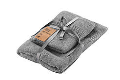 Рушник ARDESTO набір махрових Lotus 2 шт 50х90 см індіго, 70х140см, 100% бавовна (ART2357SG)