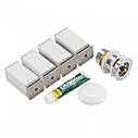Комплект Qtap Albatross 710х825х460 White тумба підлогова + раковина урізна QT0171TN700D3070CW, фото 11