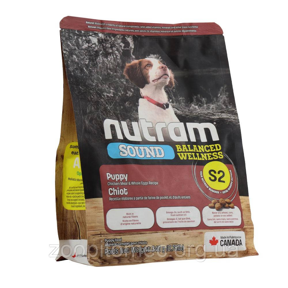 Корм NUTRAM (Нутрам) Sound Balanced Wellness Puppy холистик для цуценят з куркою, 0,34 кг