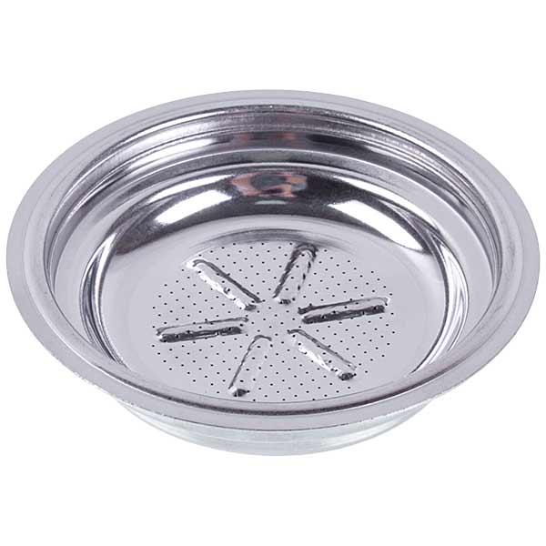 Фільтр-сито на одну пору. D=52-45mm (ступен.) D крайки=60.5mm H = 15 mm для кавоварки Krups