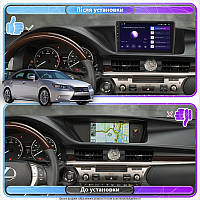 Al Штатна магнітола Android для Lexus ES VI 2012-2015 екран 9" 4/64 Gb CarPlay 4G Wi-Fi GPS Prime
