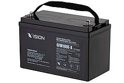 Акумуляторна батарея Vision FM, 12В, 100Ah, AGM (6FM100E-X)
