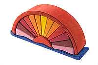 Конструктор Nic деревянный Восход красный (NIC523321)