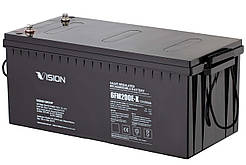 Акумуляторна батарея Vision FM, 12В, 200Ah, AGM (6FM200E-X)