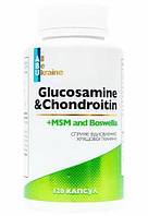 Для опорно-рухового апарату ABU Glucosamine&Chondroitin + MSM and Boswellia 120 капсул
