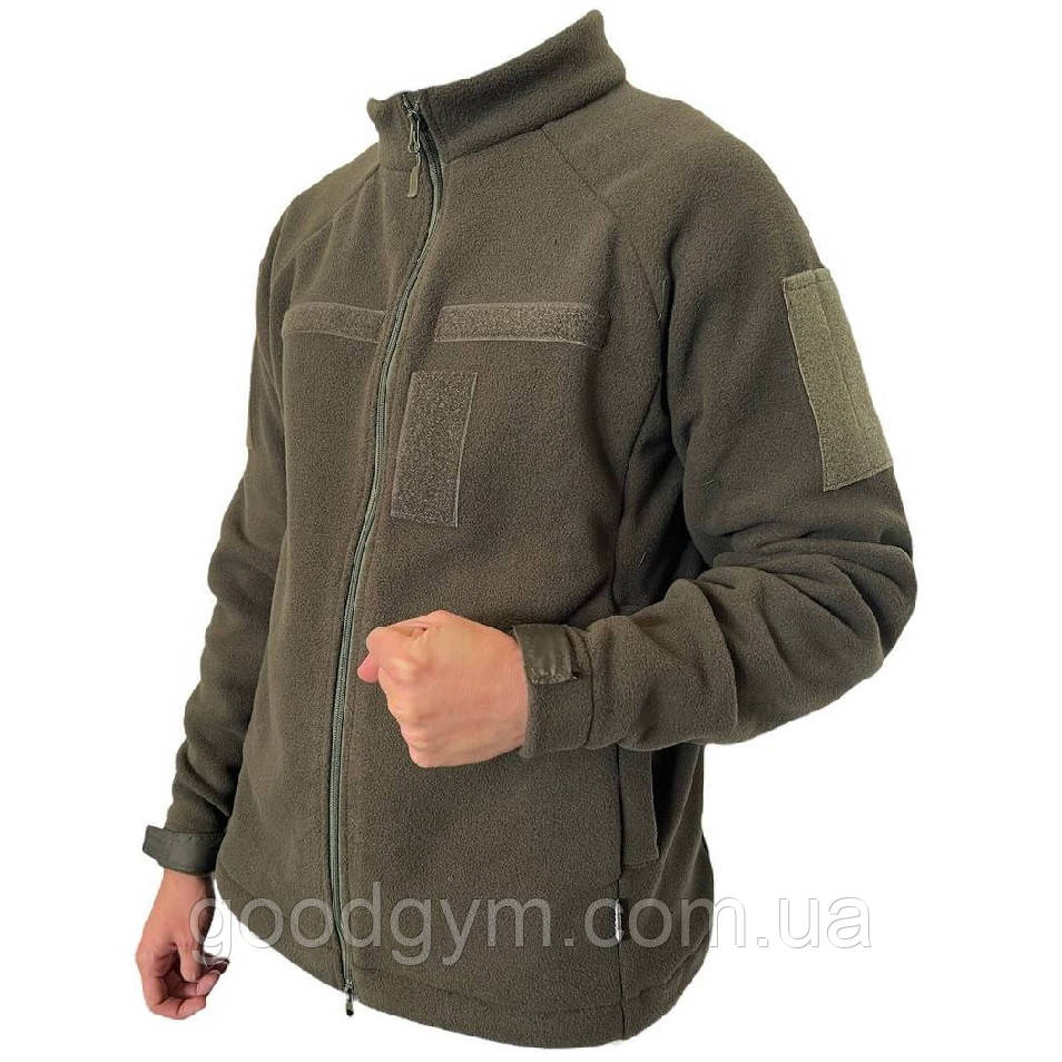 Кофта флісова ТТХ Fleece-260 хакі (48) (LE335348) - фото 1 - id-p2130649656