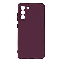 Чехол Silicone Cover Full Camera (A) для Samsung Galaxy S21 FE Цвет 42.Maroon