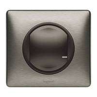 Celiane with NETATMO. Розумний безпроводовий вимикач 1-клавішний. Графіт (064893)