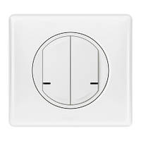 Celiane with NETATMO. Розумний безпроводовий вимикач 2-клавішний. Білий (067724)