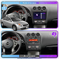 Al Штатна магнітола для Nissan Altima IV (L32) Рестайлінг 2009-2013 екран 9" 4/64Gb CarPlay 4G Wi-Fi GPS