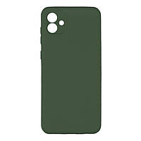 Чехол Silicone Cover Full Camera (A) для Samsung Galaxy A04 Цвет 71.Dark Green