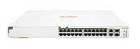 HPE Коммутатор Aruba Instant On 1960 24xGE, 20p Class4 4p Class6 PoE 370W, 2хSFP+10GE, 2х10GBASE-T ports, LT