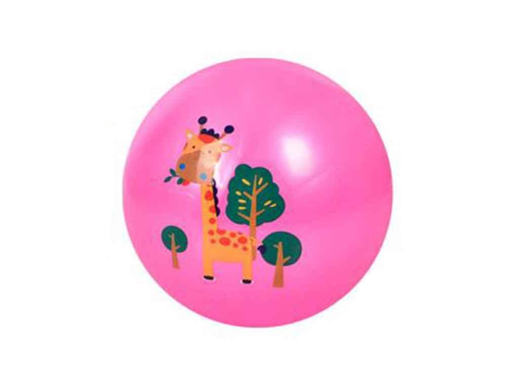 Мяч дитячий 9 дюймів ПВХ вага 57-62г рожевий MS 3615 ТМ КИТАЙ "Lv" - фото 1 - id-p2130210824