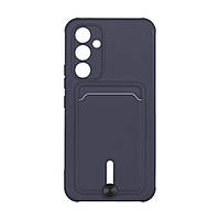 Чехол TPU Colorfull Pocket Card для Samsung Galaxy A54 5G Цвет 08.Dark blue